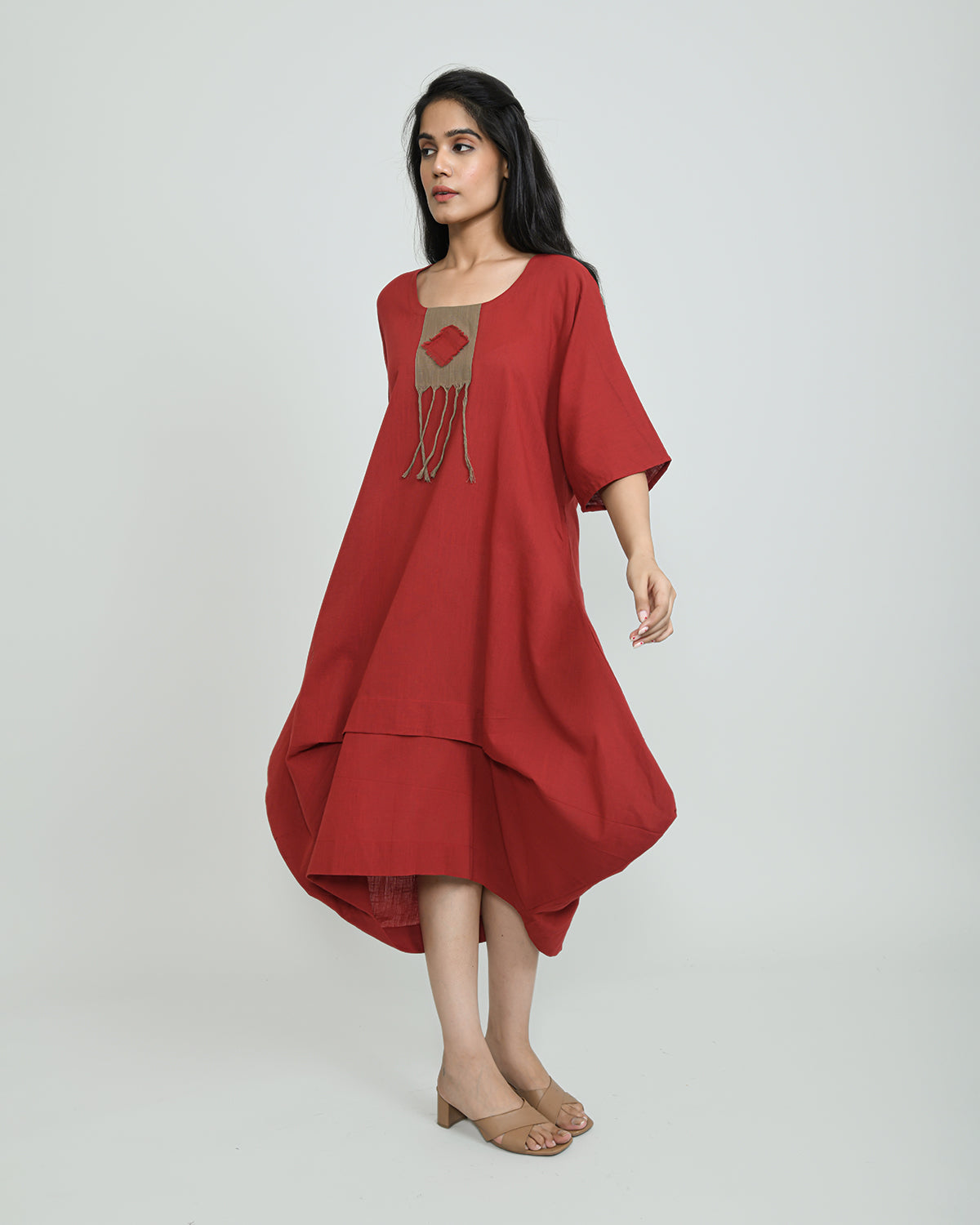 Cherry Orchard Boho Dress