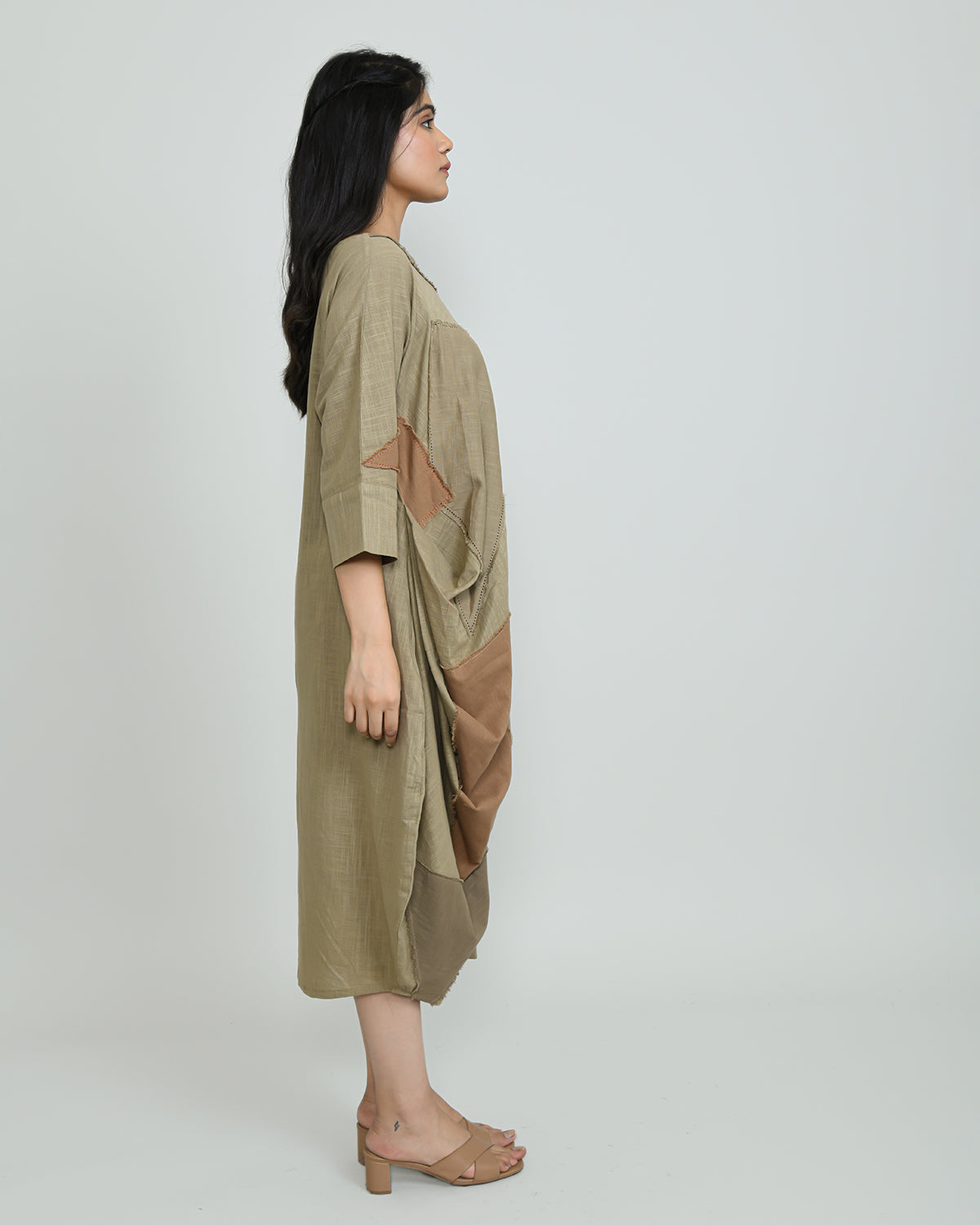 Desert Safari Cowl Dress