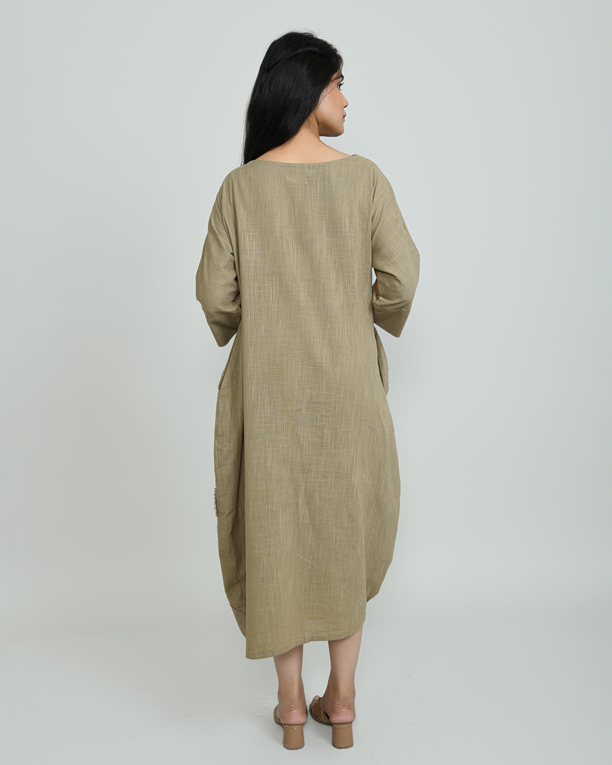 Desert Safari Cowl Dress