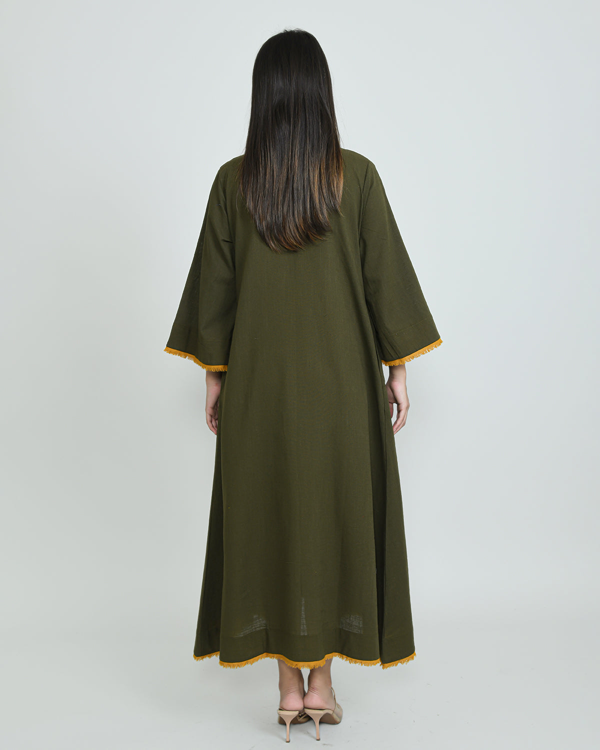 Army Green Sufi Faiza Overlay