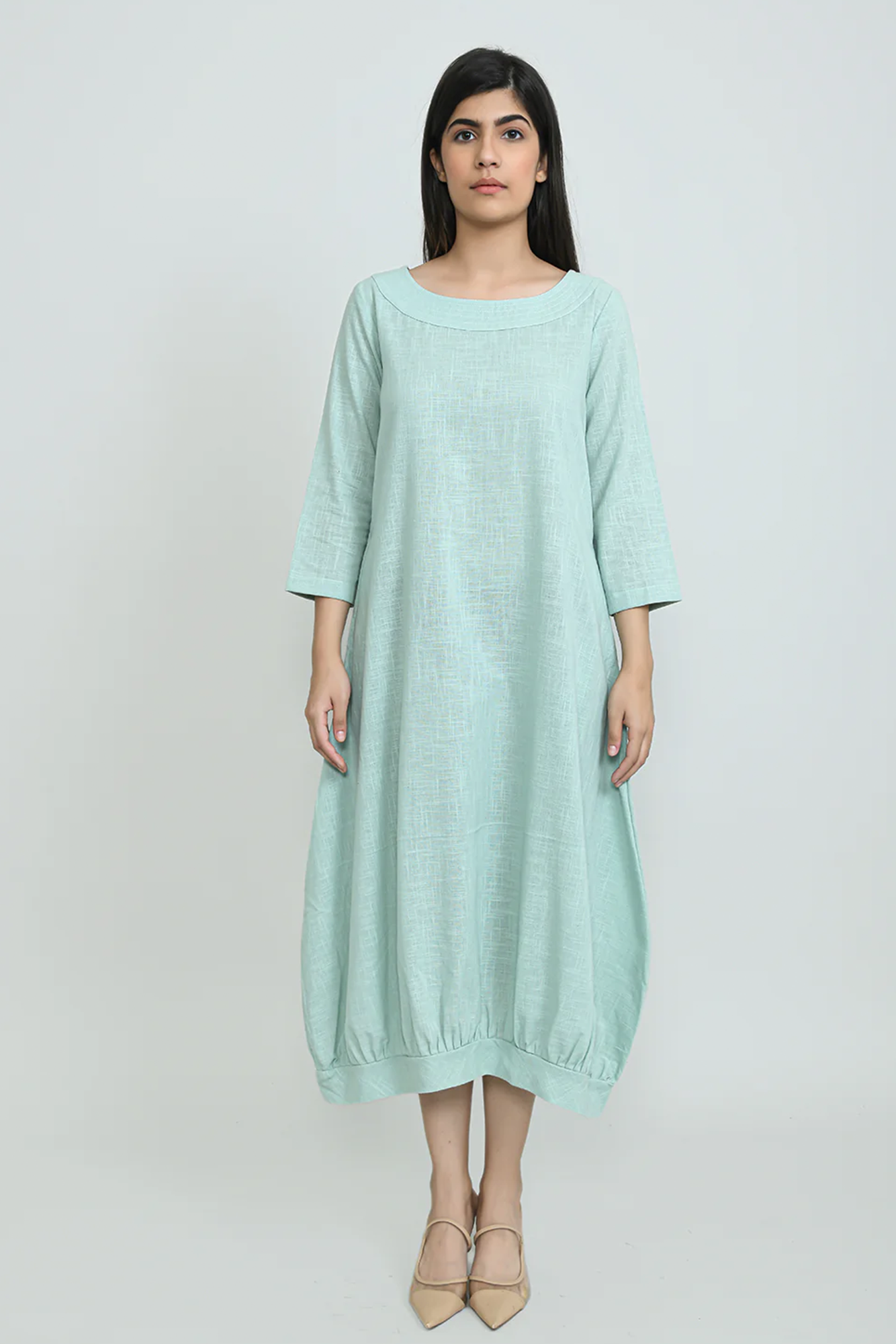 Minty Cool Boho Dress