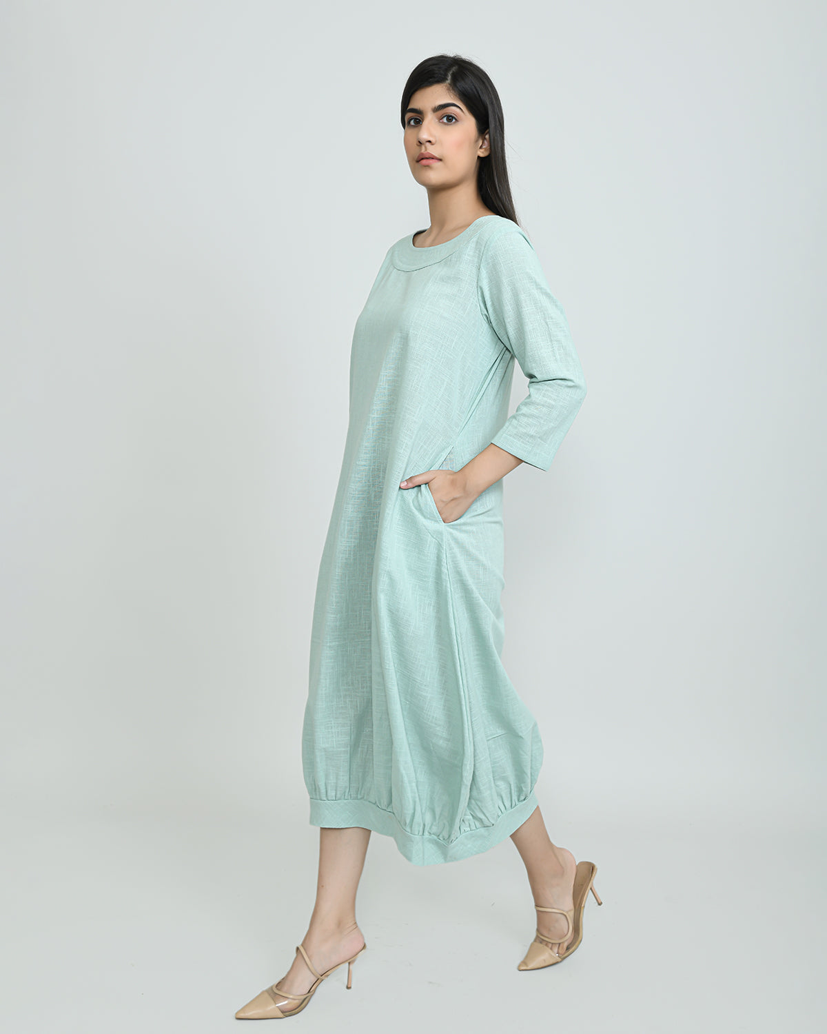 Minty Cool Boho Dress