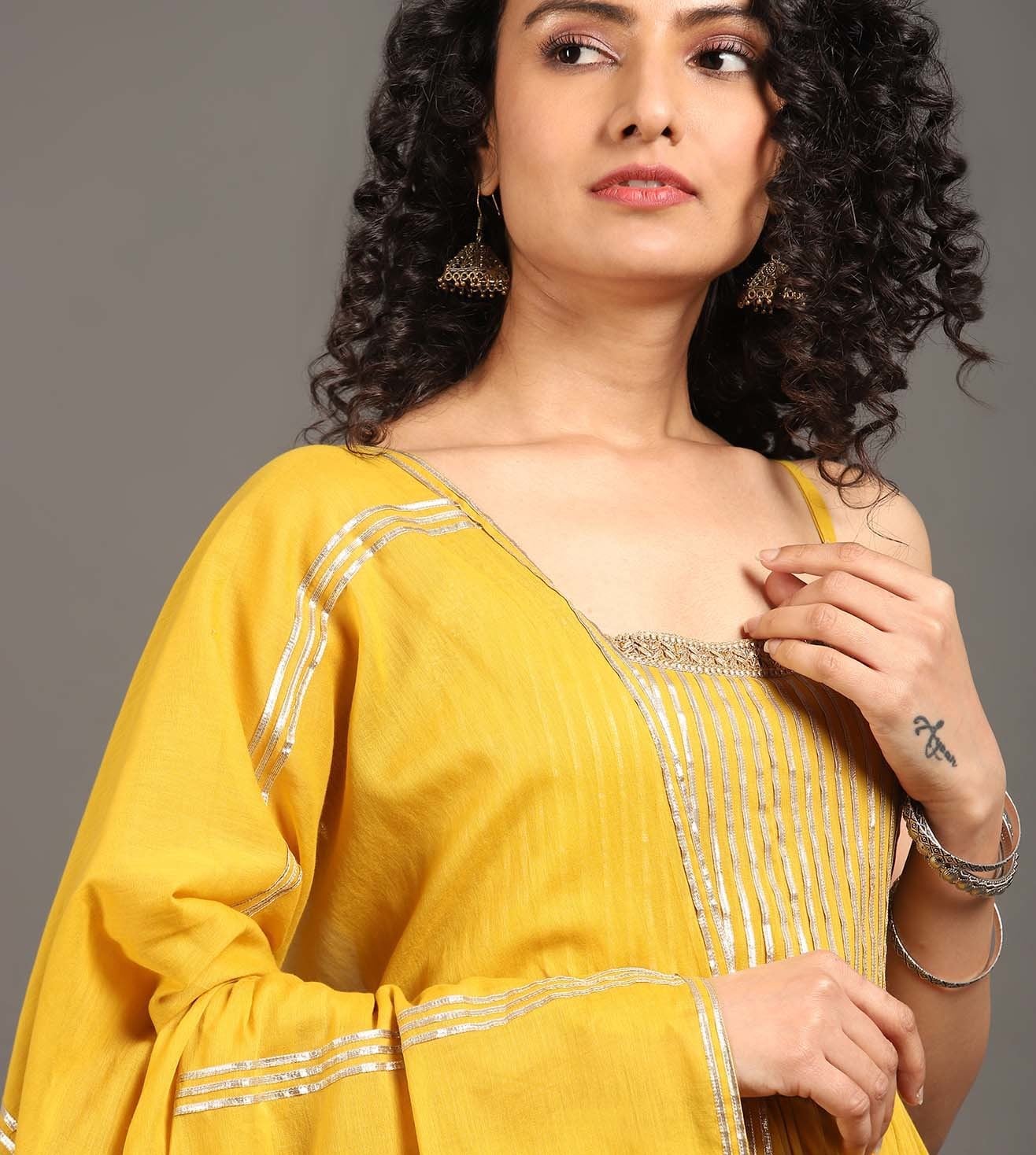 Swarn Mohini Anarkali Set