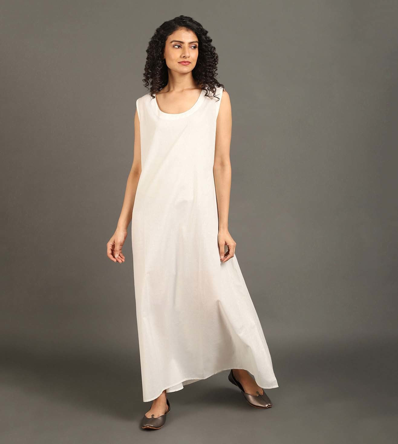 White Daily Dose Casual Dress