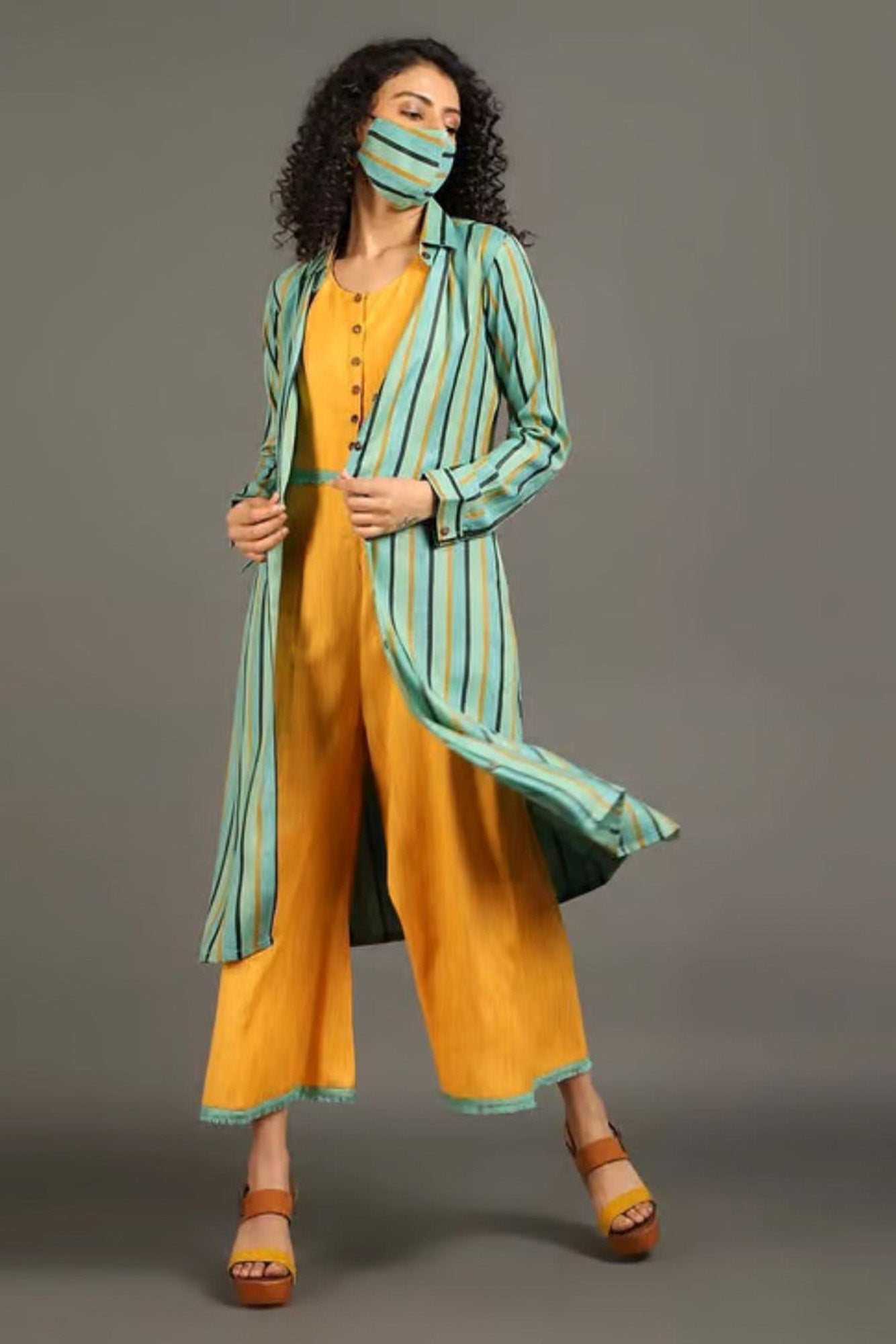 Sunny Playtime Jumpsuit With Jacket