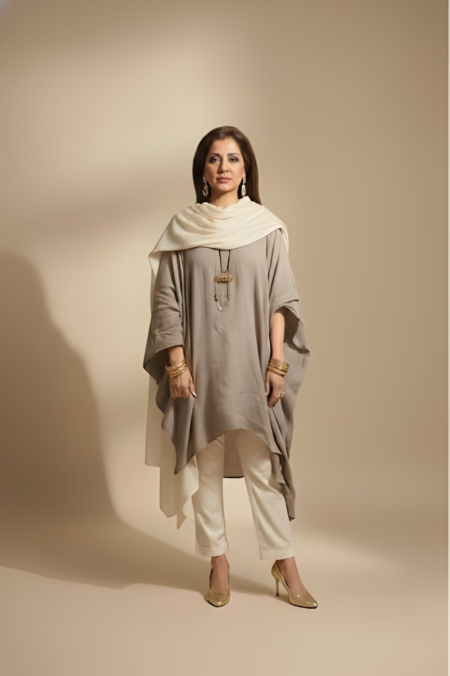 Sand Drape Kurta Set