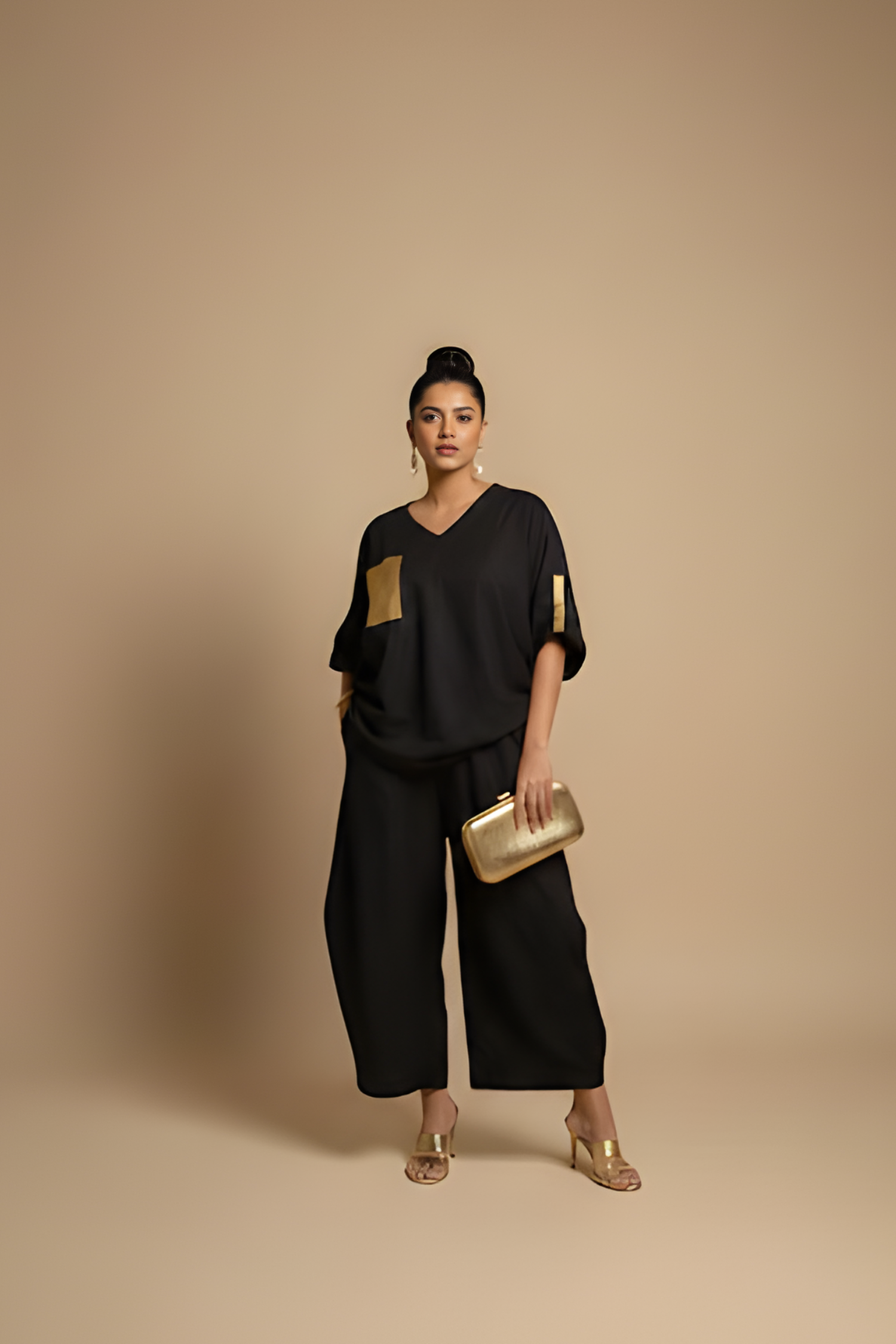 Midnight Gold Co-ord Set