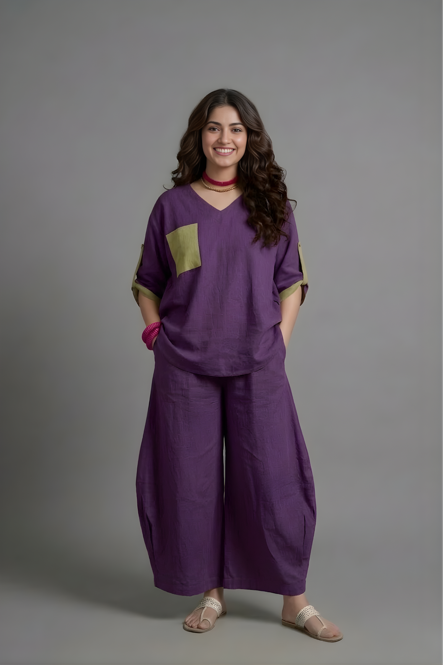 Plum comfort co-ord set
