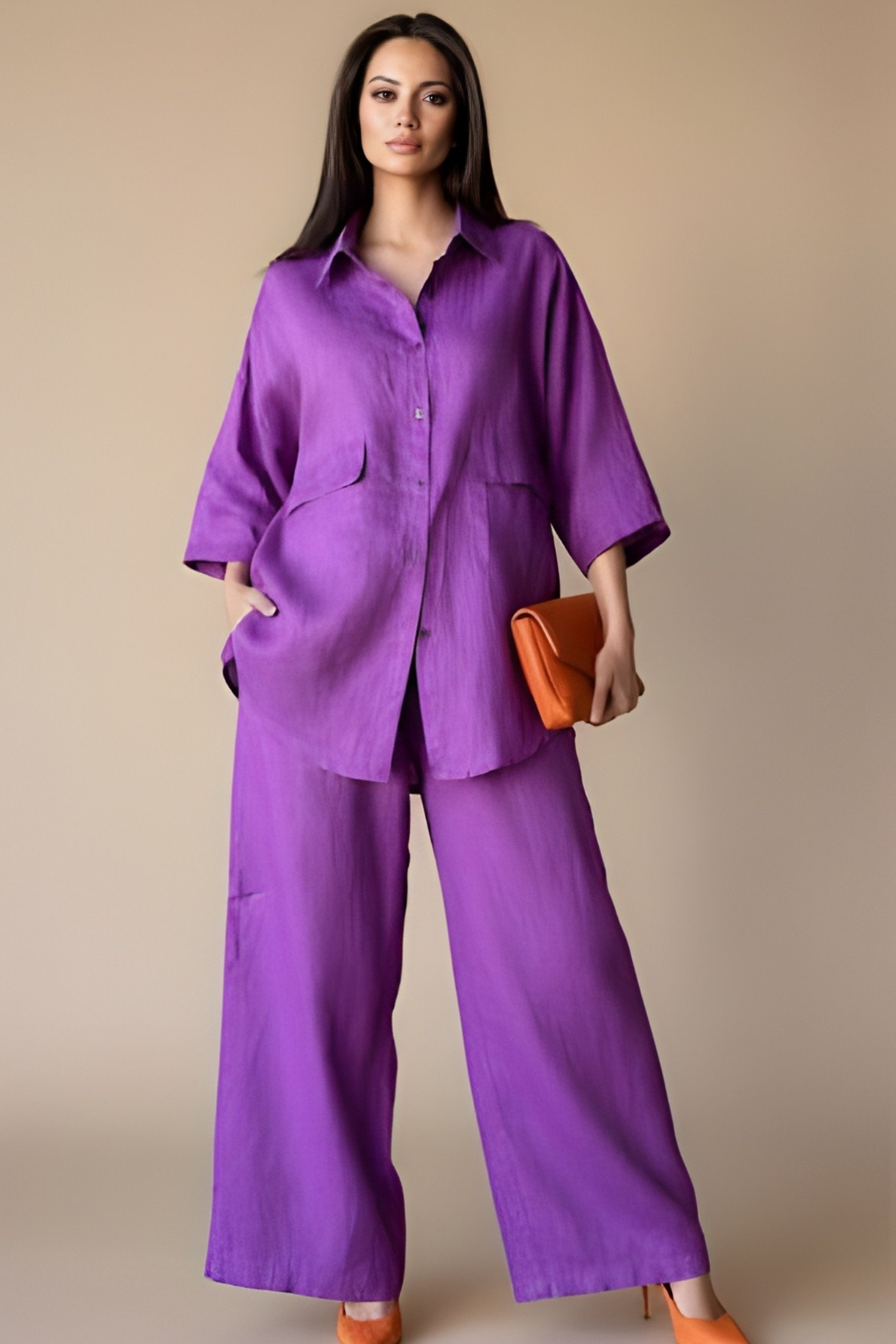Violet Muse Co-ord Set