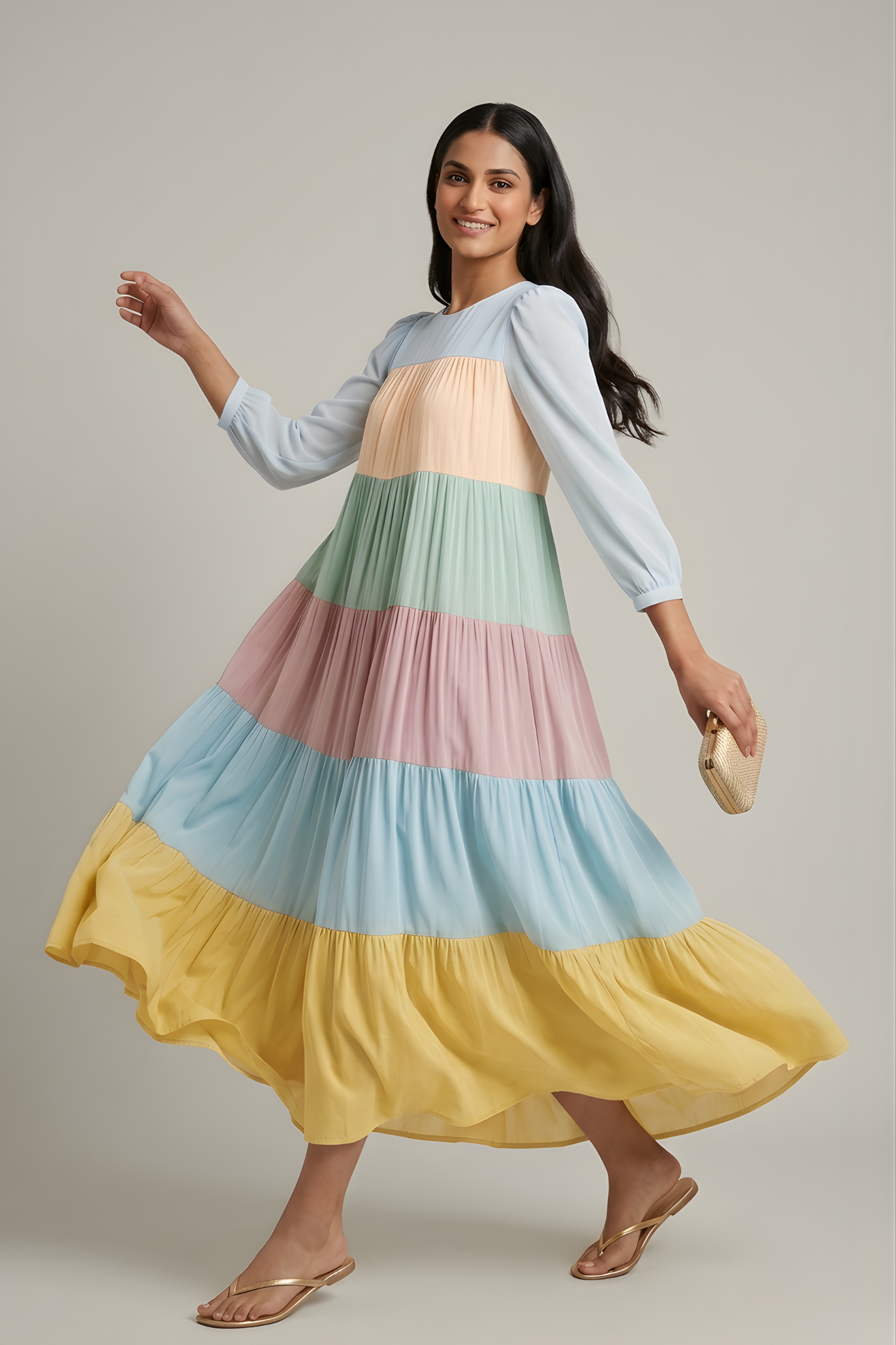 Gulrang Flow Dress
