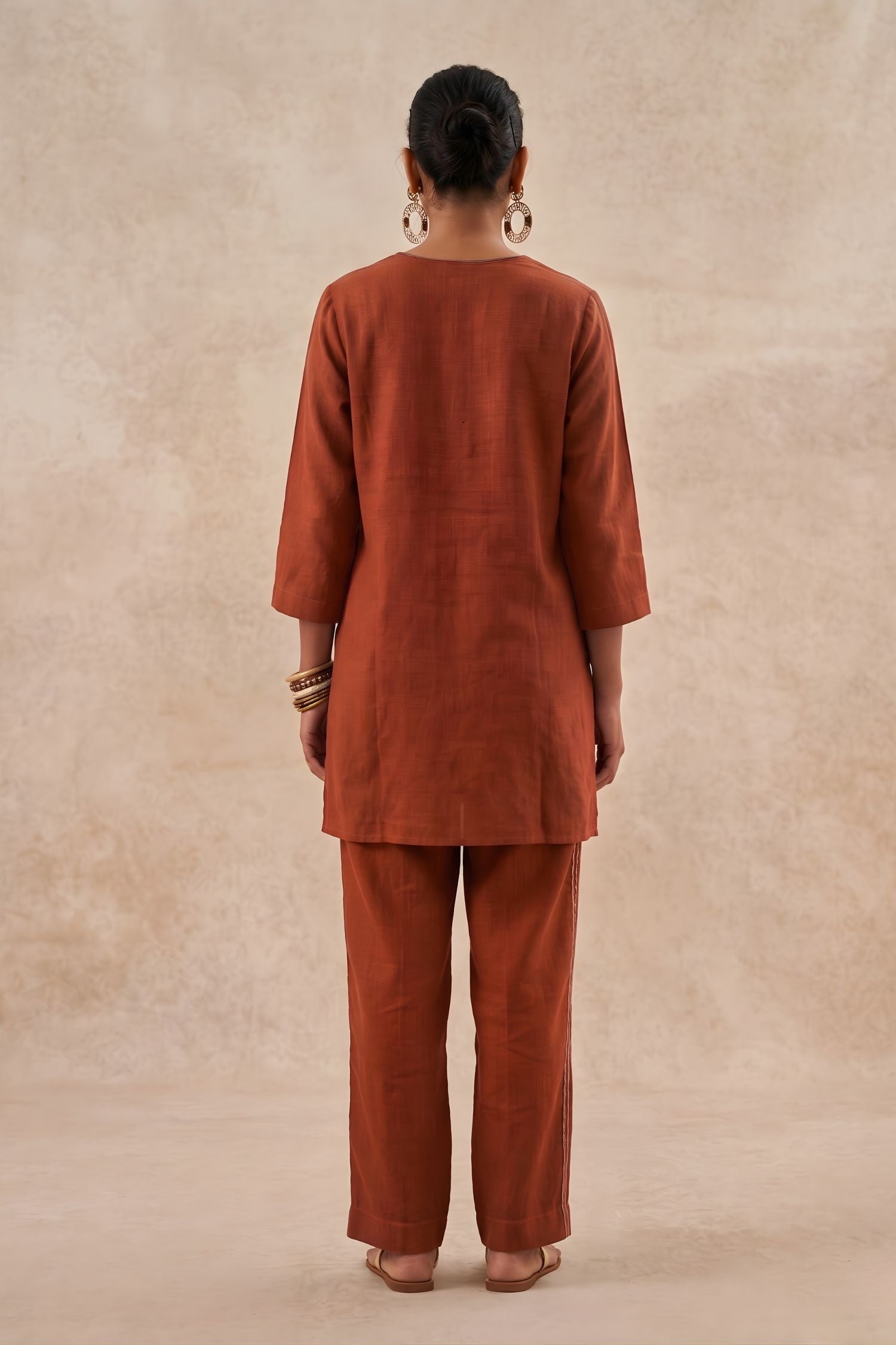 Rust Flamingo Co-ord Set