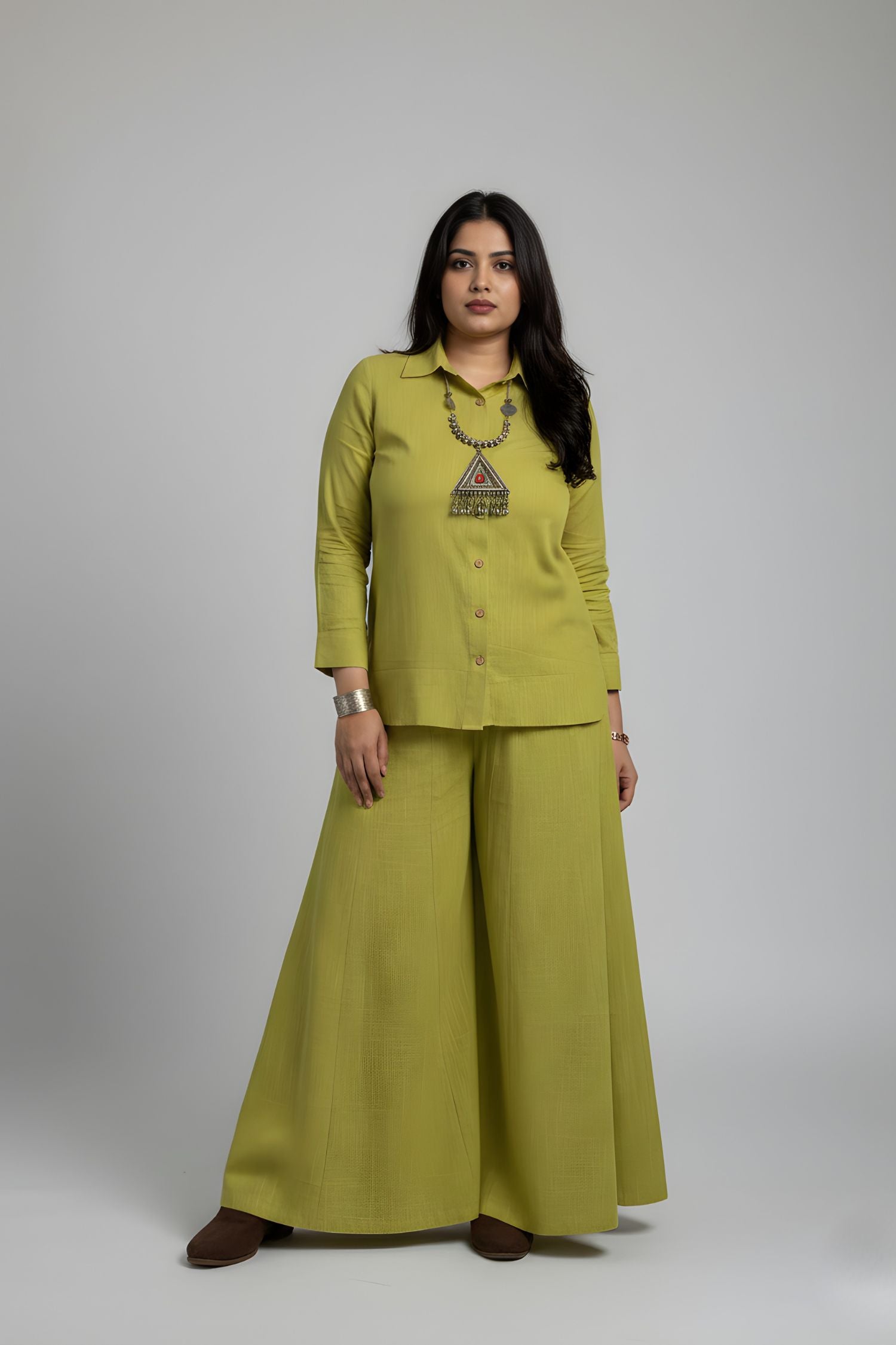 Pistachio Wide-Leg Set