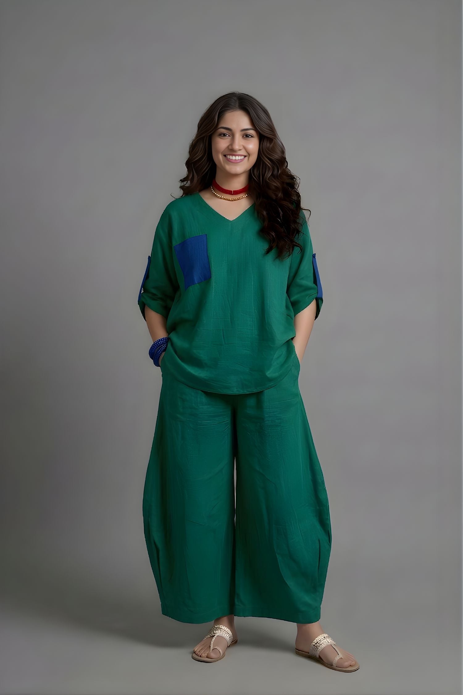 Green Comfort Co-ord Set