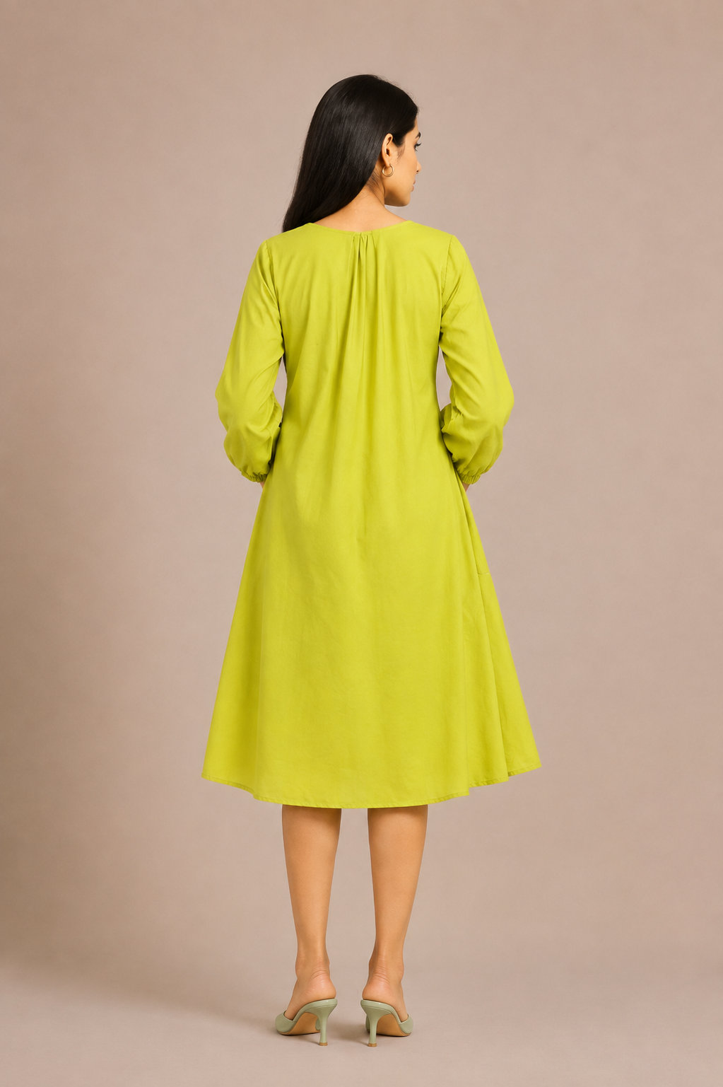 Lime Rush Everyday Dress