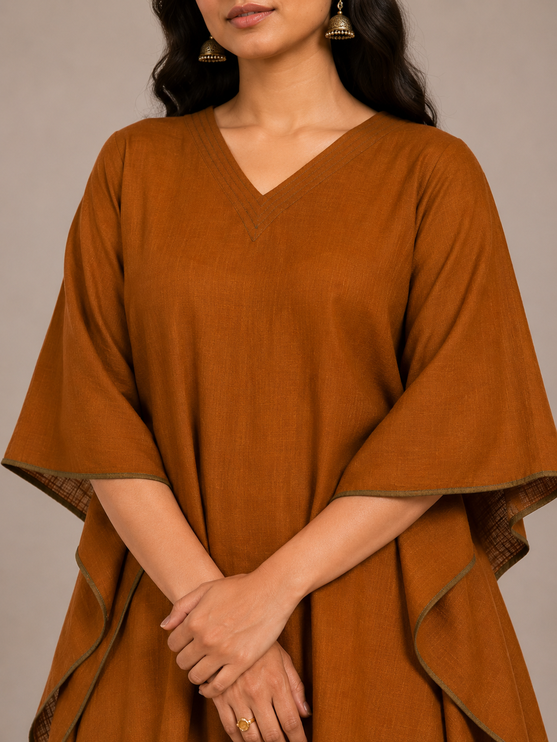 Mustard Sufi Sage Co-ord Set