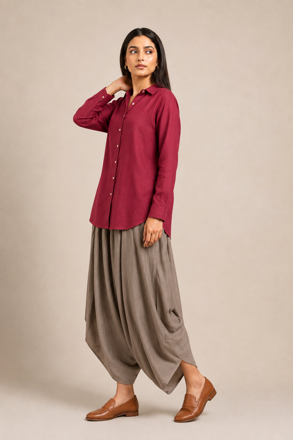 Deep Rose Co-Ord Set
