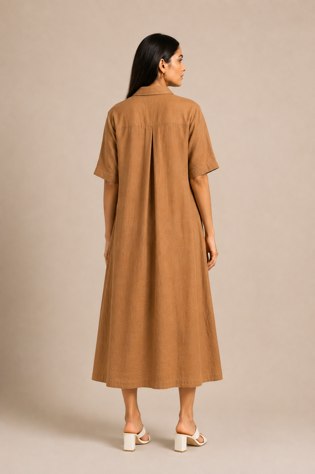 Desert Canvas Shirt Dress