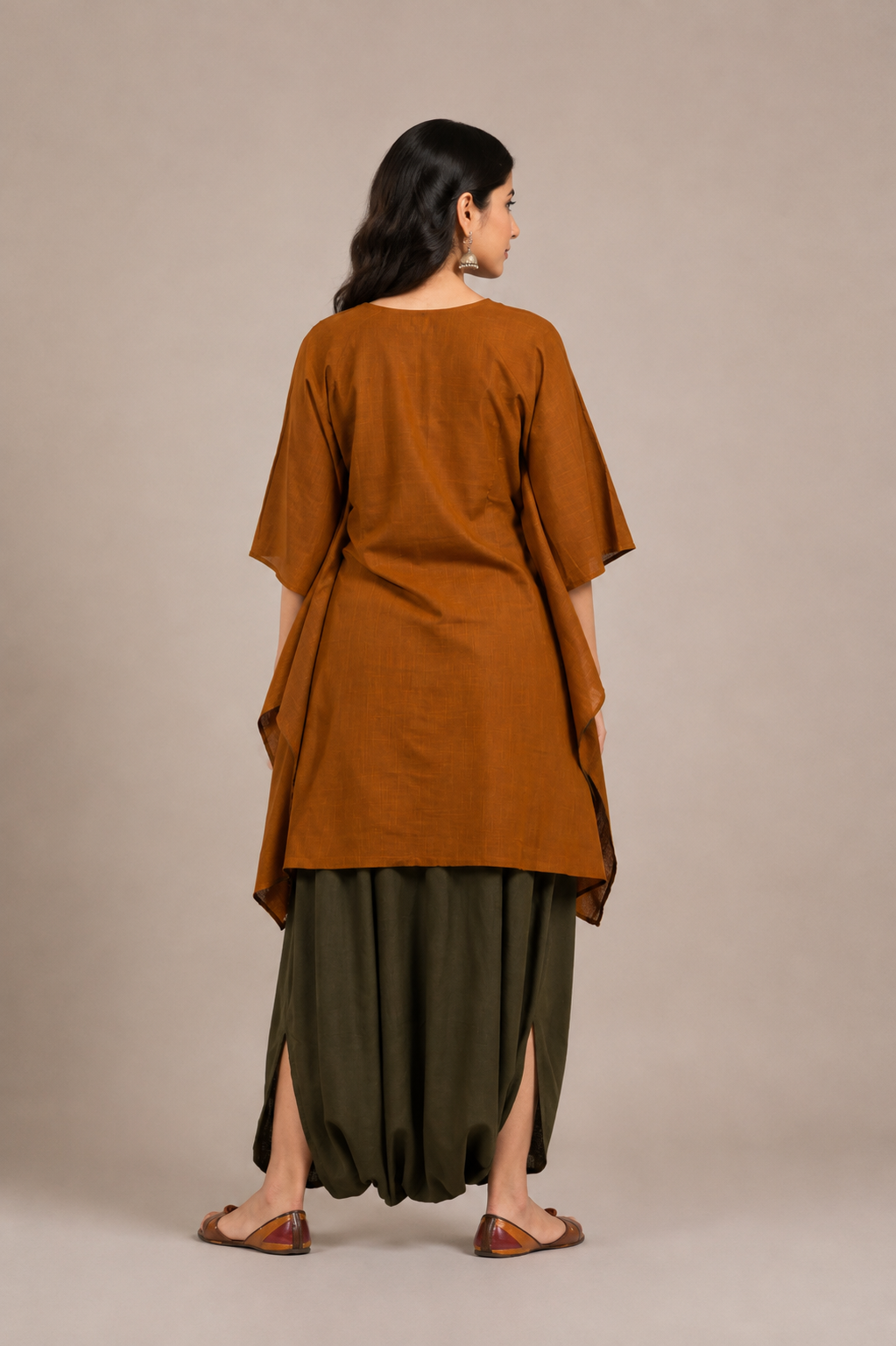 Mustard Sufi Sage Co-ord Set